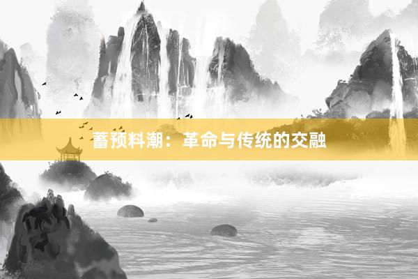 蓄预料潮：革命与传统的交融