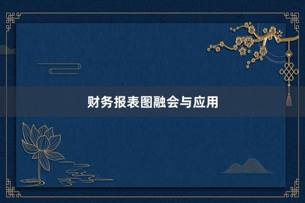 财务报表图融会与应用
